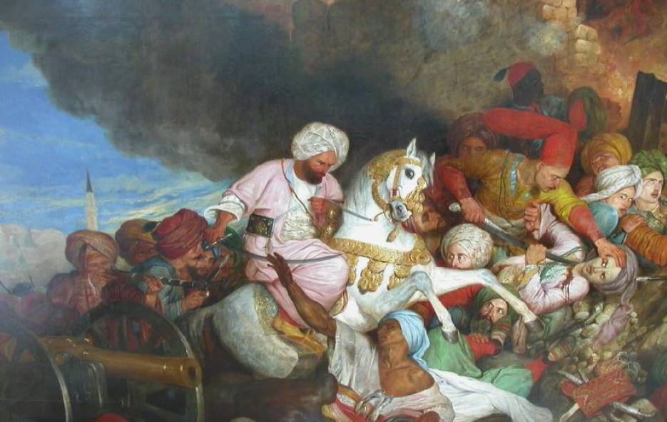 La dissolution et le massacre des janissaires ottomans