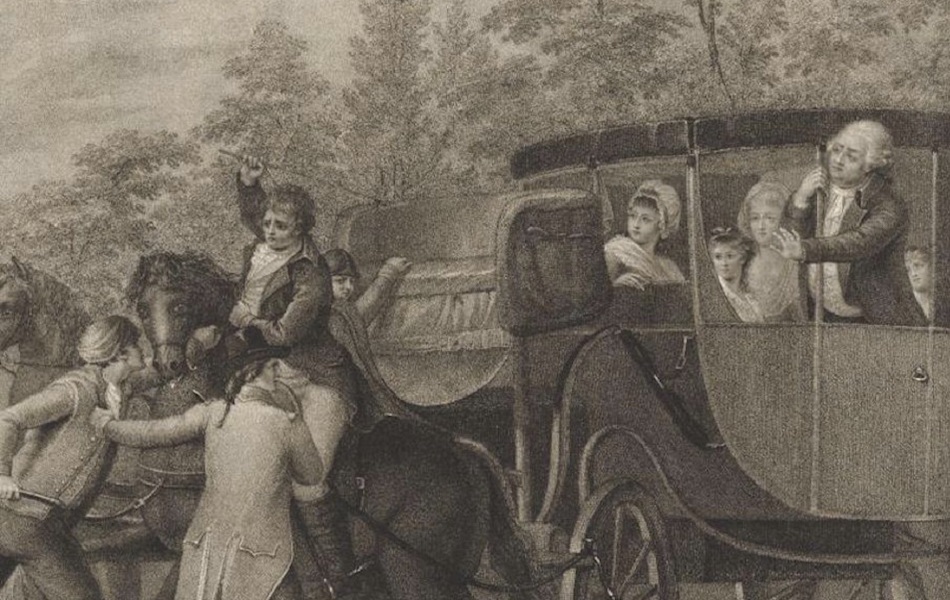 L'arrestation de Louis XVI à Varennes