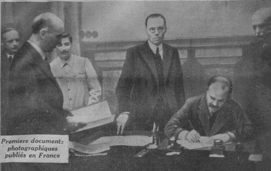 1939 : l'inattendu pacte germano-soviétique